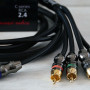 Межблочный кабель С-series RCA-2.4 мет.раз. 2м